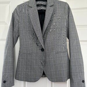Zara glenn plaid. blazer, size 2